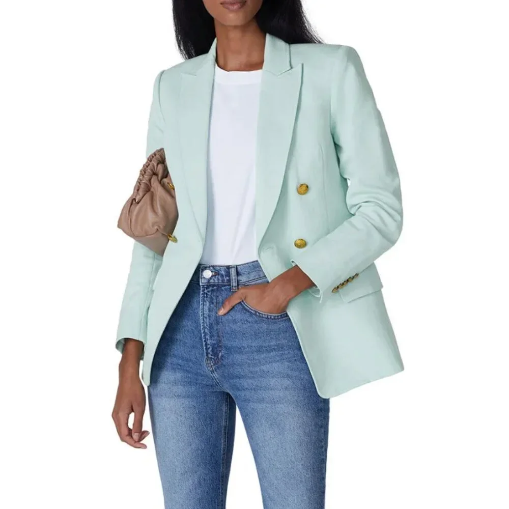 ALC Sedgwick Blazer - Mint/Mente/Seafoam - Size 2 - Picture 3 of 7